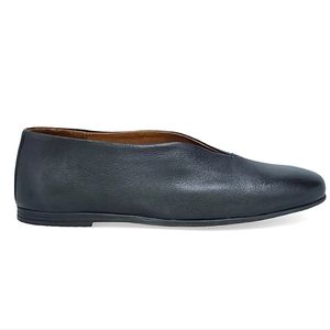 Miz Mooz “Etta” Black Leather Flats
